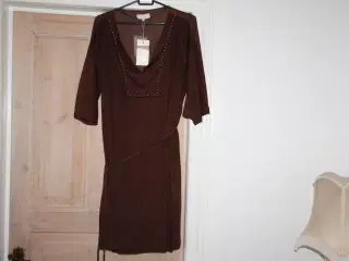 Ubrugt brun Cream kjole str. L