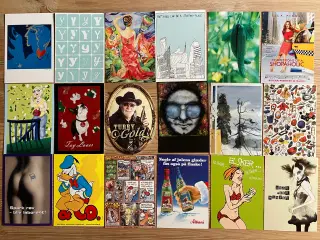 Postkort GO-CARD reklame- og kunstpostkort 