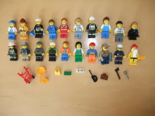 Lego City Figurer+Tilbehør 