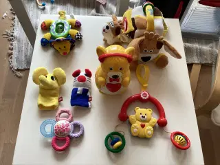 Blandet baby legetøj. Samlet pris