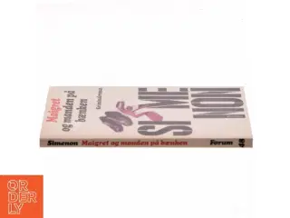 Maigret og manden på bænken af Georges Simenon (Bog)