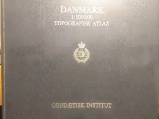Danmark 1:100000 Topografisk Atlas 1982
