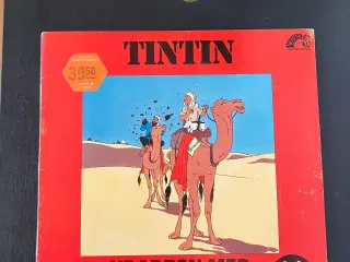TINTIN Krabben med de gyldne kløer på LP