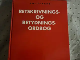 Dansk retskrivnings- og betydningsordbog