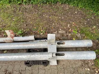 Mast - galvaniseret, konisk 6 meter