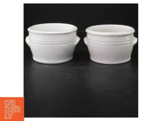 Hvid porcelæn sæt fra Birthe Danmark (str. 6. dele)