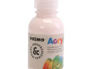 Hobbymaling Mat, Lys Rosa - 125ml Akrylmaling