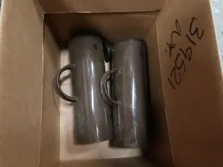 2 stk. Brugt Termokande dark mocha 1 ltr EM77 Stelton