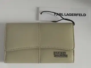 KARL LAGERFELD TEGNEBOG I DEEP TEA GREEN NY/UBRUGT