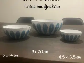 Cathrineholm, Lotus emaljeskåle 