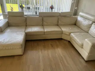 Hjørnesofa m/lille chaiselong