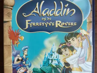 DVD Aladdin Og De Fyrretyve Røvere