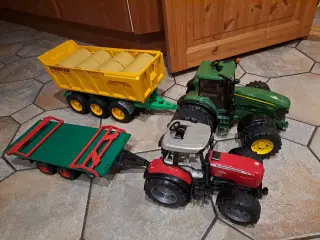 Traktorer med tilbehør 