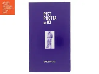 Kunstbog &#39;Pist Protta nr 83&#39; fra Space Poetry