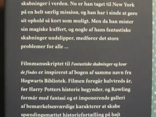 fantastiske skabninger og hvor de findes - filmman