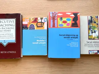 Bøger om coaching, socialt arbejde og pædagogik