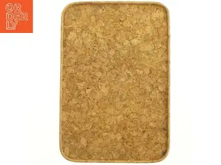Rektangulær bakke af kork (str. 45x31 cm)