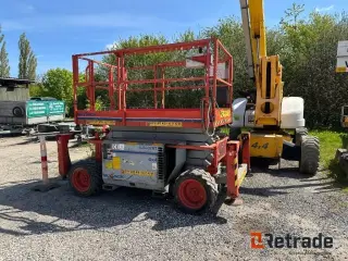 Skyjack 6832RT 12 meter sax lift med udtræk i kurv, diesel drift