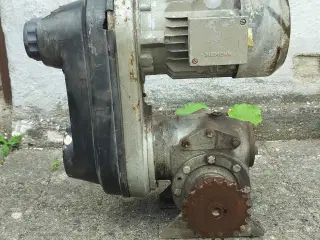 Elektromotor med Variogear