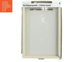 Planlægningstavle fra Flying Tiger (str. 30x21 cm)