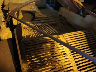 Kartoffeloptager,Frilægger.