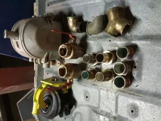 Bronze bundventiler pumpe