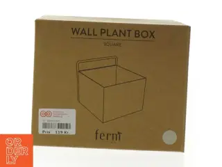 Vægplanteboks, kvadratisk fra Ferm Living (str. 15x15x11 cm)