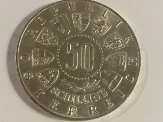 50 Schilling 1963 Austria - 600th Anniversary of the Austrian Tyrol