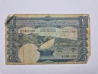 One Dinar South Arabia - Slidt