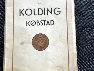 KOlding Købstad. 1937. Kortbog