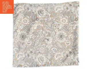 Pudebetræk med blomsterprint (str. 45 x 43 cm)