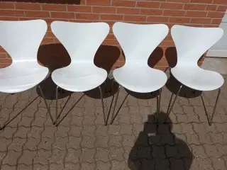 4 stk. 7 er stole sælges