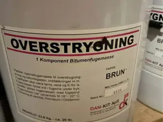 Overstrygningsmasse