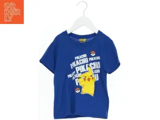 Blå Pikachu T-shirt fra Pokemon (str. 104)