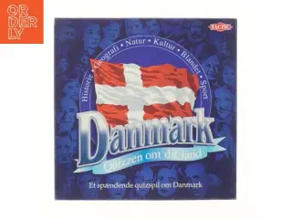 Danmark Quizspil fra Tactic (str. 6x25x25 cm)