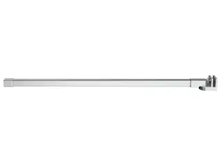 Støttestang til brusevæg 70-120 cm rustfrit stål