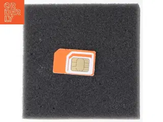 Micro SIM-kort fra 3 (str. 2,5x1,5 cm)