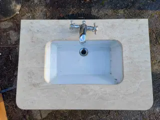 Marmor håndvask