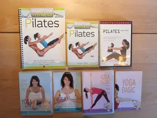 Pilates og yoga dvd’er