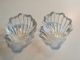 Muslingeskåle i glas