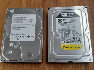 2 stk harddiske 1500gb