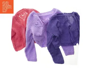 Strikkede børne cardigans (str. 1-2 år)