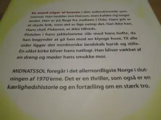 JO NESBØ. Midnatssol.