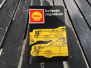 Shell kørselsregnskab bog gammel / ubrugt 