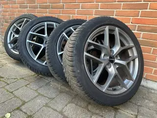Vinterdæk på fælge til Audi