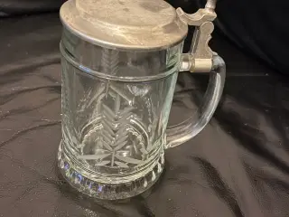 Flot stort lågkrus i glas 