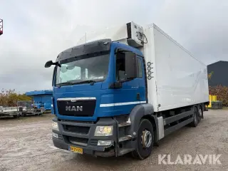 Lastbil Man TG 26.320 6x2 med kølekasse