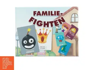 Brætspil &#39;Familie Fighten&#39; fra Legekæden (str. 106 kort)