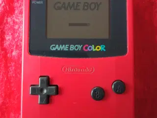 Nintendo Game Boy Color - Rød år 1998