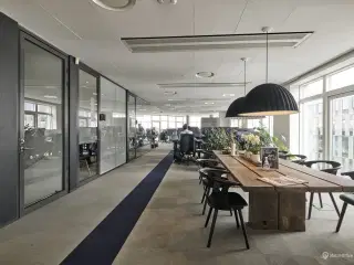 Fantastiske lejemål med private terrasser - lige ved Flintholm Station